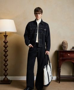 DUET BLACK DENIM SET