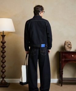 Alternative view of DUET BLACK DENIM SET