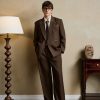 MONO BROWN BLAZER SET