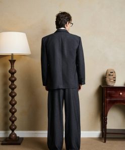 Alternative view of MONO BLACK STRIPE BLAZER SET