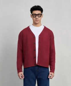 Alternative view of ÁO KHOÁC LEN CARDIGAN FORM RELAX