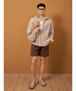 QUẦN SHORT KAKI FORM NGẮN TÚI HỘP