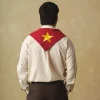KHĂN VUÔNG PEALO SẮC ĐỎ TỰ DO